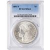 Image 1 : 1881-S $1 Morgan Silver Dollar Coin PCGS MS64