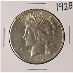 1928 $1 Peace Silver Dollar Coin