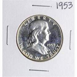 1953 Proof Franklin Half Dollar Coin