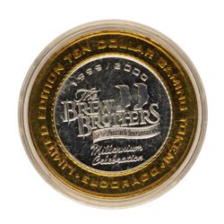 .999 Fine Silver Eldorado Reno, Nevada $10 Limited Edition Gaming Token