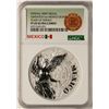 Image 1 : Undated Mexico Silver Official Mint Medal NGC PF69 Ultra Cameo