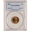Image 1 : 1919 Lincoln Wheat Cent Coin PCGS MS66RD