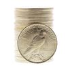 Image 2 : Roll of (20) Brilliant Uncirculated 1923 $1 Peace Silver Dollar Coins
