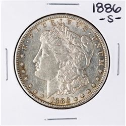 1886-S $1 Morgan Silver Dollar Coin