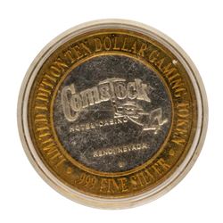 .999 Fine Silver Excalibur Las Vegas, Nevada $10 Limited Edition Gaming Token