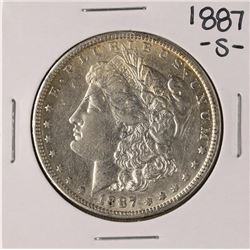 1887-S $1 Morgan Silver Dollar Coin