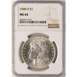 1900-O $1 Morgan Silver Dollar Coin NGC MS64