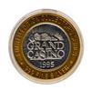 Image 1 : .999 Fine Silver Grand Casino $10 Limited Edition Gaming Token