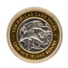 Image 2 : .999 Fine Silver Island Casino Harris, Michigan $10 Limited Edition Gaming Token