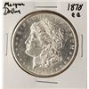 Image 1 : 1878-CC $1 Morgan Silver Dollar Coin