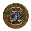 Image 1 : .999 Fine Silver MGM Grand Las Vegas, Nevada $10 Limited Edition Gaming Token