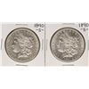 Image 1 : Lot of (2) 1890-S $1 Morgan Silver Dollar Coins