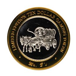 .999 Fine Silver Mr. B's Casino Mill City, Nevada $10 Limited Edition Gaming Tok