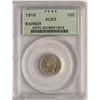 Image 1 : 1916 Mercury Dime Coin PCGS AU53 Old Green Holder