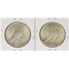 Image 2 : Lot of (2) 1926-S $1 Peace Silver Dollar Coins