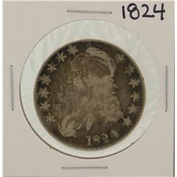 1824 Capped Bust Half Dollar Coin