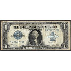 1923 $1 Silver Certificate Note