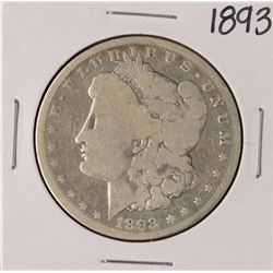 1893 $1 Morgan Silver Dollar Coin