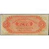 Image 2 : 1860 $5 Citizen's Bank of Louisiana Obsolete Note