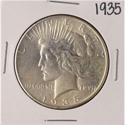 1935 $1 Peace Silver Dollar Coin