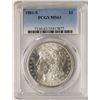 Image 1 : 1881-S $1 Morgan Silver Dollar Coin PCGS MS63