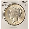 Image 1 : 1924-S $1 Peace Silver Dollar Coin