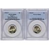 Image 1 : Lot of 1942-P & 1943-P Jefferson Nickel Coins PCGS MS66