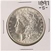 Image 1 : 1897-S $1 Morgan Silver Dollar Coin