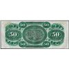 Image 2 : 1872 $50 State of South Carolina Revenue Bond Obsolete Note Low Serial Number