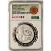 Image 1 : 2005Mo Mexican Mint 470th Anniversary Silver Medal NGC PF69 Ultra Cameo