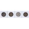 Image 2 : Lot of (4) Seated Liberty Half Dollar Coins