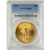 Image 1 : 1924 $20 St. Gaudens Double Eagle Gold Coin PCGS MS65