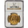 Image 1 : 1900 $20 Liberty Head Double Eagle Gold Coin NGC MS61