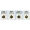 Image 1 : Lot of (4) 2007-P George Washington Presidential Dollar Coins NGC MS65 FDOI