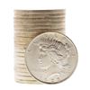 Image 1 : Roll of (20) Brilliant Uncirculated 1923 $1 Peace Silver Dollar Coins