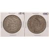 Image 1 : Lot of 1879-1880 $1 Morgan Silver Dollar Coins