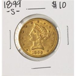 1899-S $10 Liberty Head Eagle Gold Coin