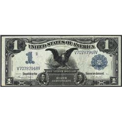 1899 $1 Black Eagle Silver Certificate Note