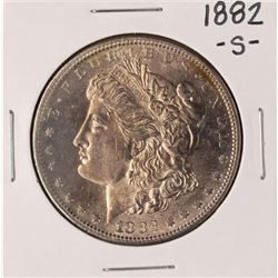 1882-S $1 Morgan Silver Dollar Coin Nice Toning