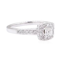 14KT White Gold 0.60 ctw Diamond Lady's Ring