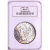 Image 1 : 1885 $1 Morgan Silver Dollar Coin NGC MS64 AMAZING TONING