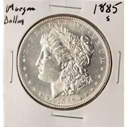 1885-S $1 Morgan Silver Dollar Coin