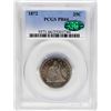 Image 2 : 1872 Proof Seated Liberty Quarter Coin Coin PCGS PR66 CAC Amazing Toning