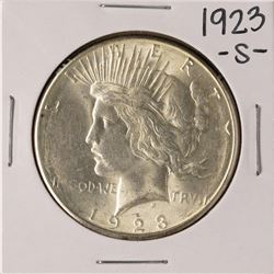 1923-S $1 Peace Silver Dollar Coin