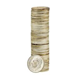 Roll of (50) 1957-D Brilliant Uncirculated Roosevelt Dimes