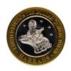 Image 1 : .999 Fine Silver Harrahs Casino Lake Tahoe, Nevada $10 Limited Edition Gaming To