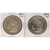Image 1 : Lot of 1891-O & 1892-O $1 Morgan Silver Dollar Coins