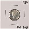 Image 1 : 1916 Full Bell Mercury Dime Coin