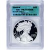 Image 1 : 2008-W $1 Proof American Silver Eagle Coin ICG PR70DCAM