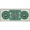 Image 2 : 1872 $20 State of South Carolina Revenue Bond Obsolete Note